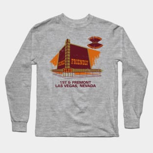 Vintage Friendly Casino Las Vegas Long Sleeve T-Shirt